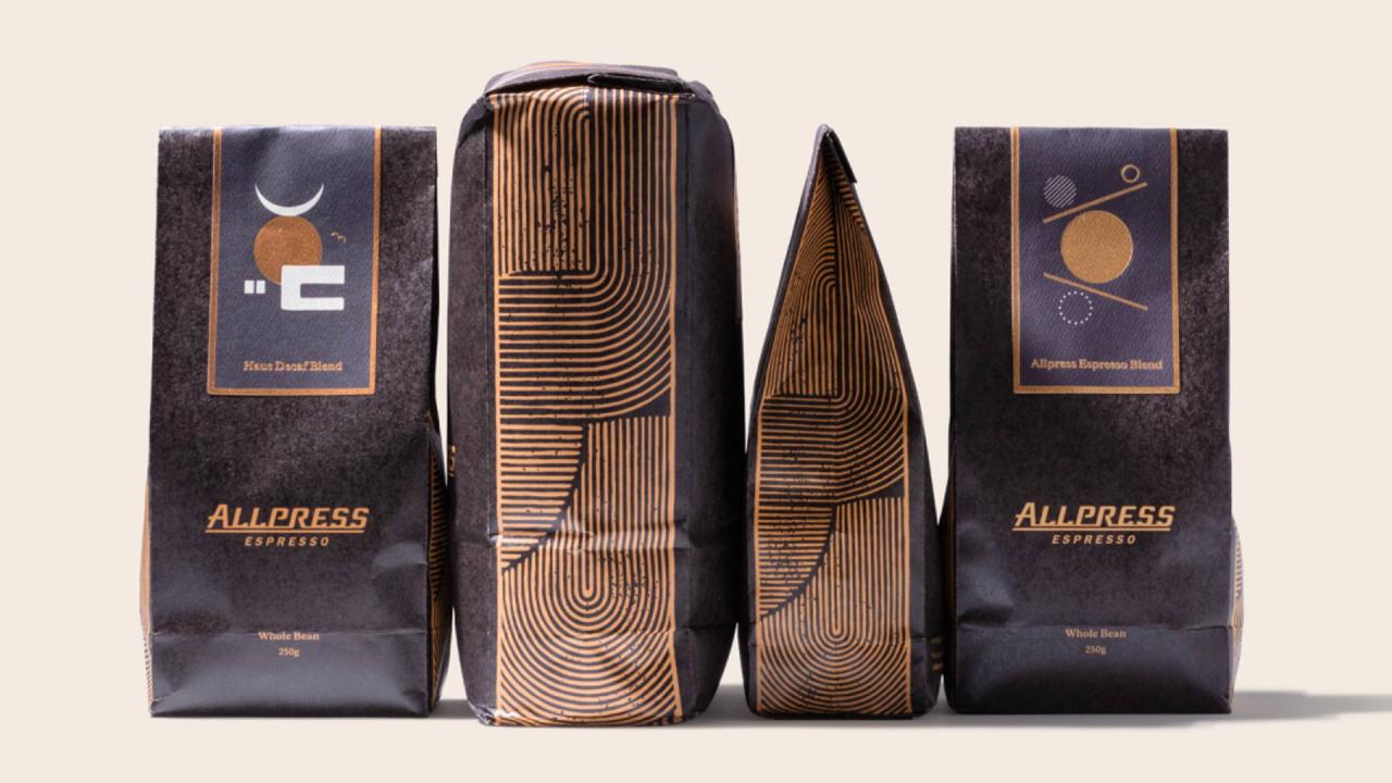 Allpress Espresso Announces New Compostable Coffee Bags | Dieline - Design,  Branding & Packaging Inspiration